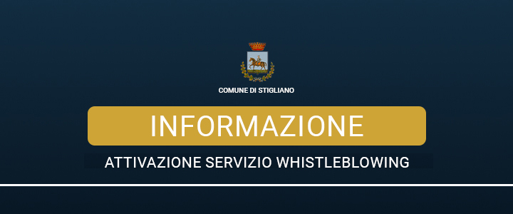 Attivazione servizio Whistleblowing